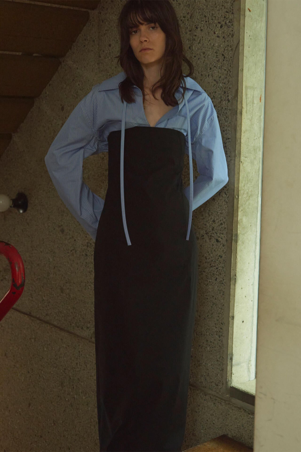 YLEVE / COTTON NYLON STRETCH WEATHER OP