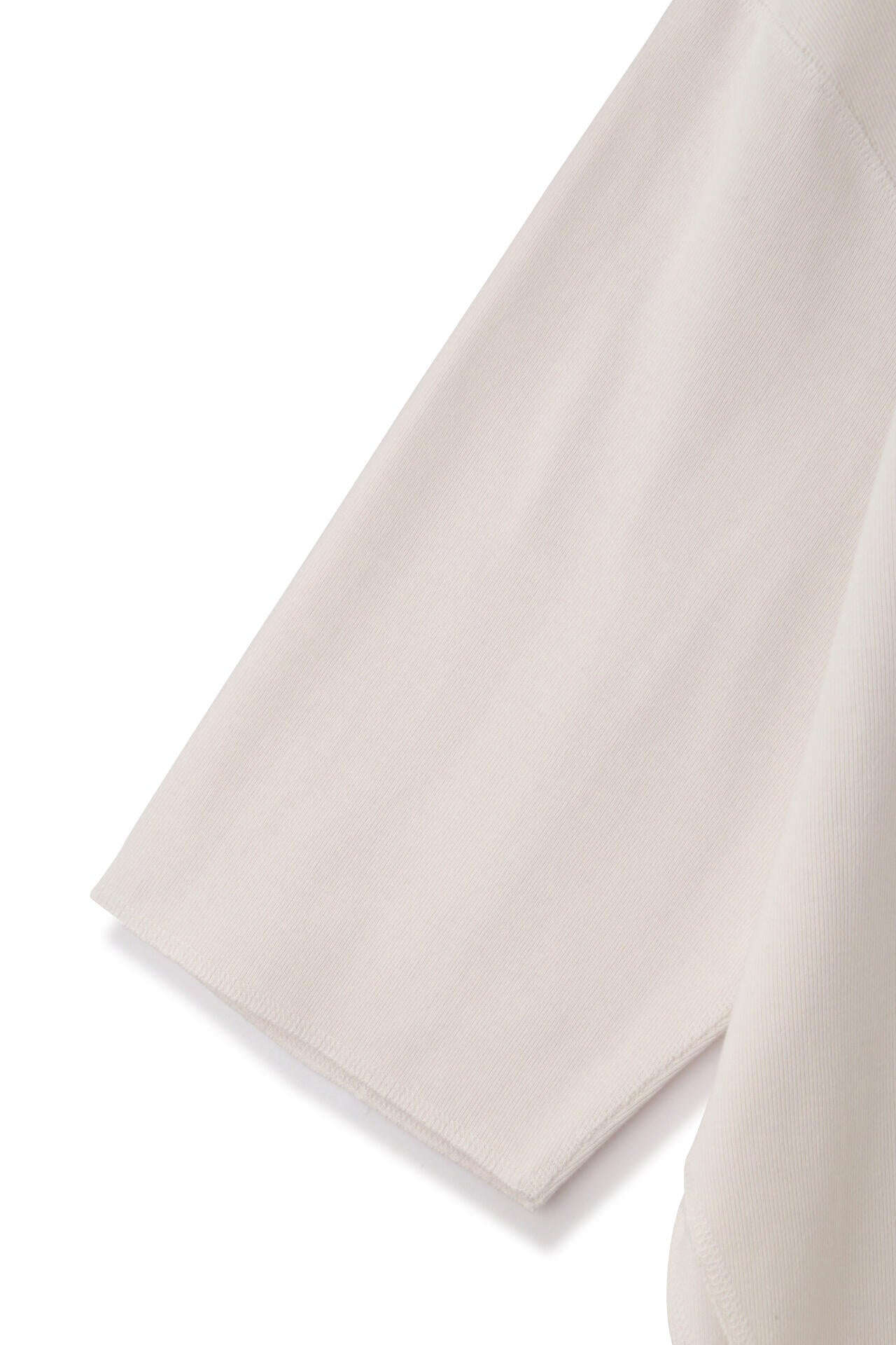 YLEVE / COTTON RIB PULLOVER BIG