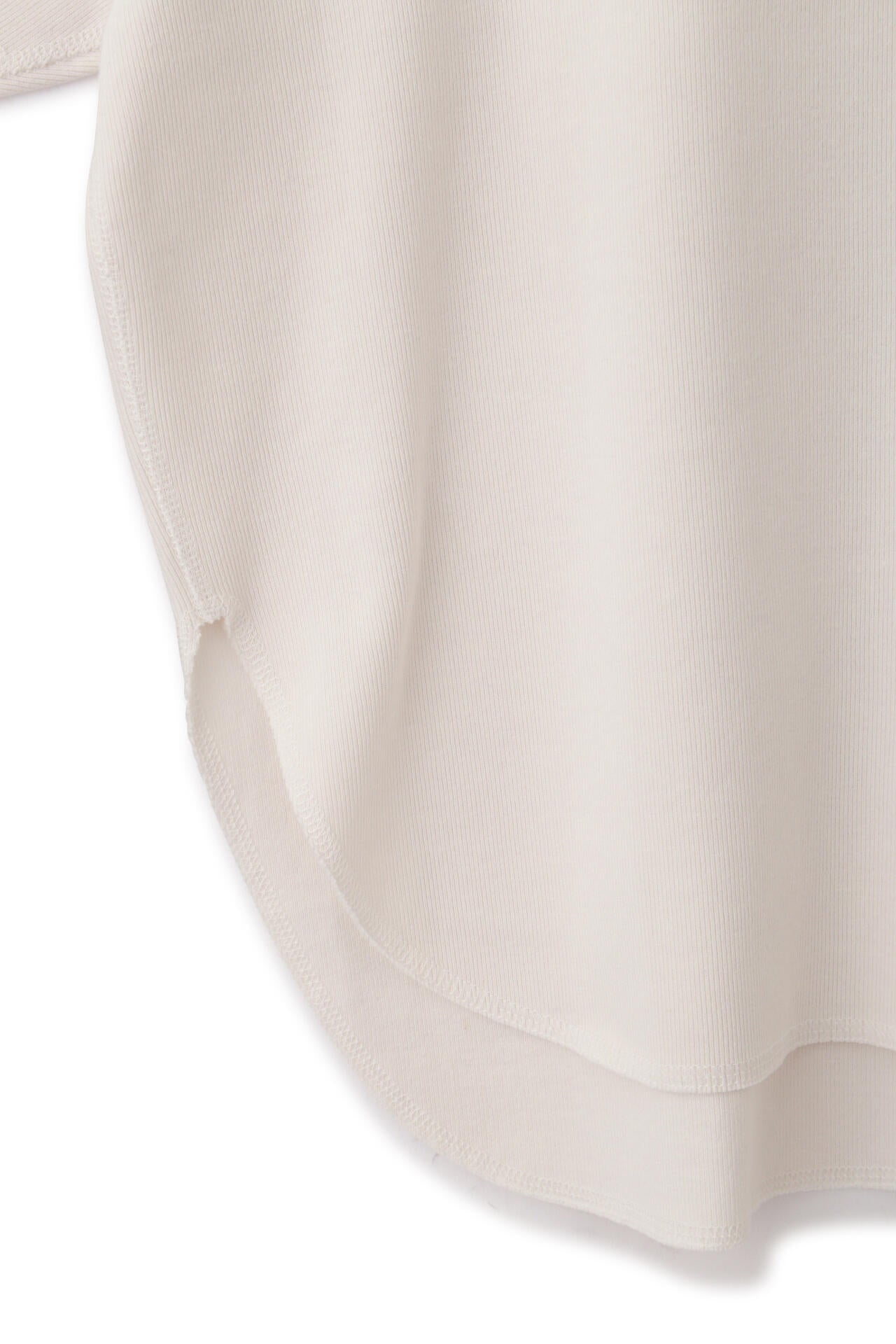 YLEVE / COTTON RIB PULLOVER BIG