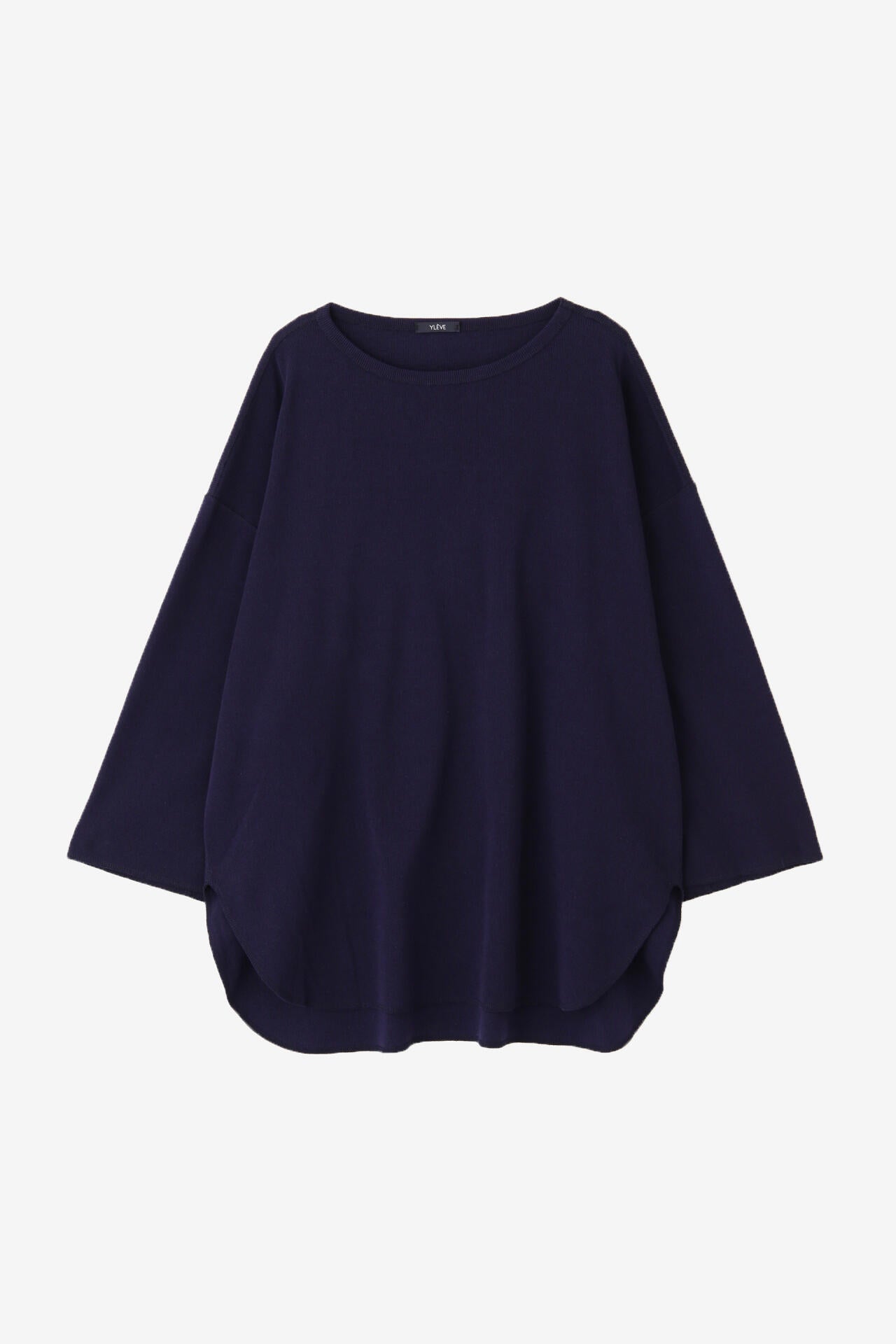 YLEVE / COTTON RIB PULLOVER BIG