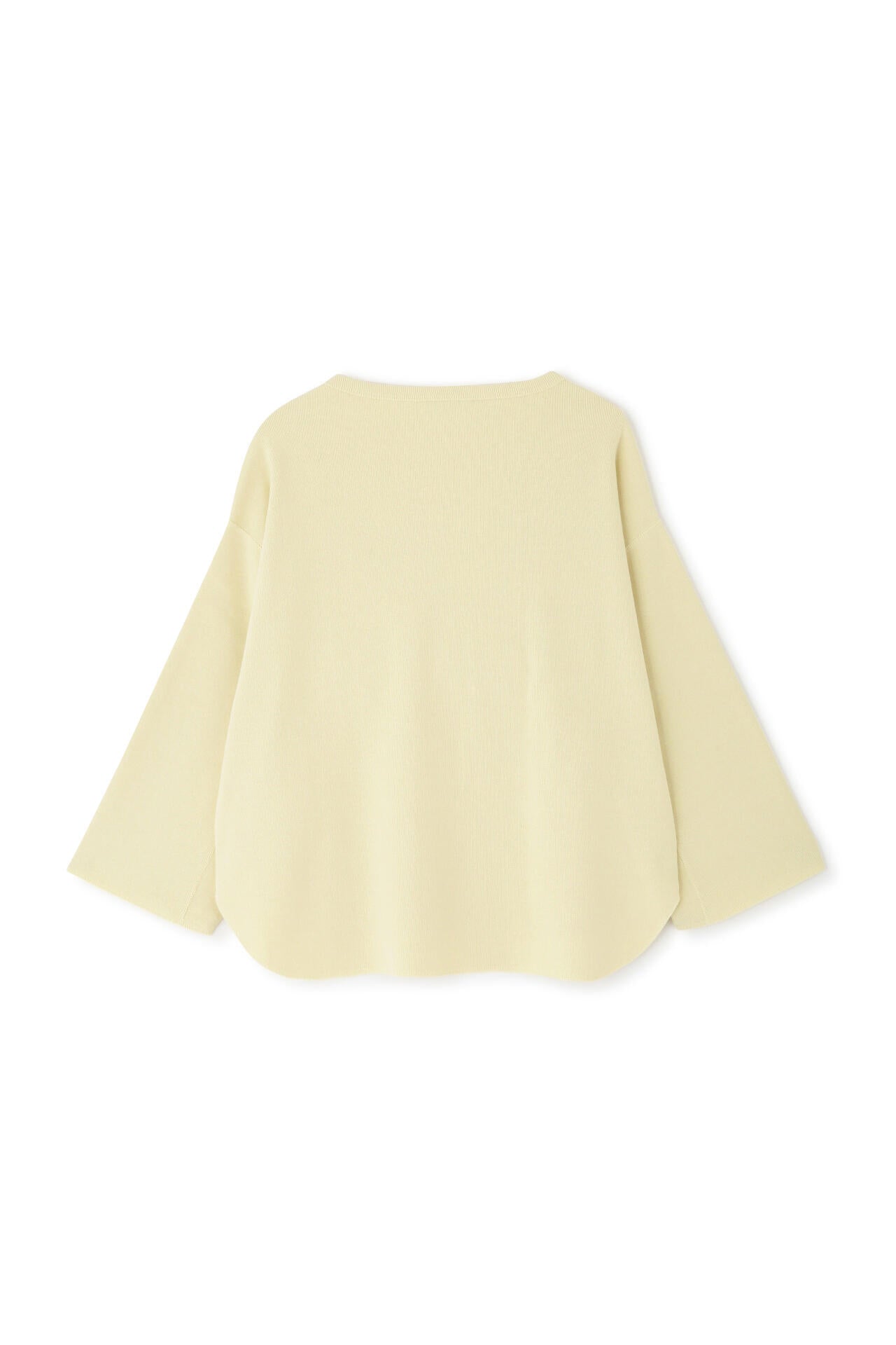 YLEVE / COTTON RIB PULLOVER