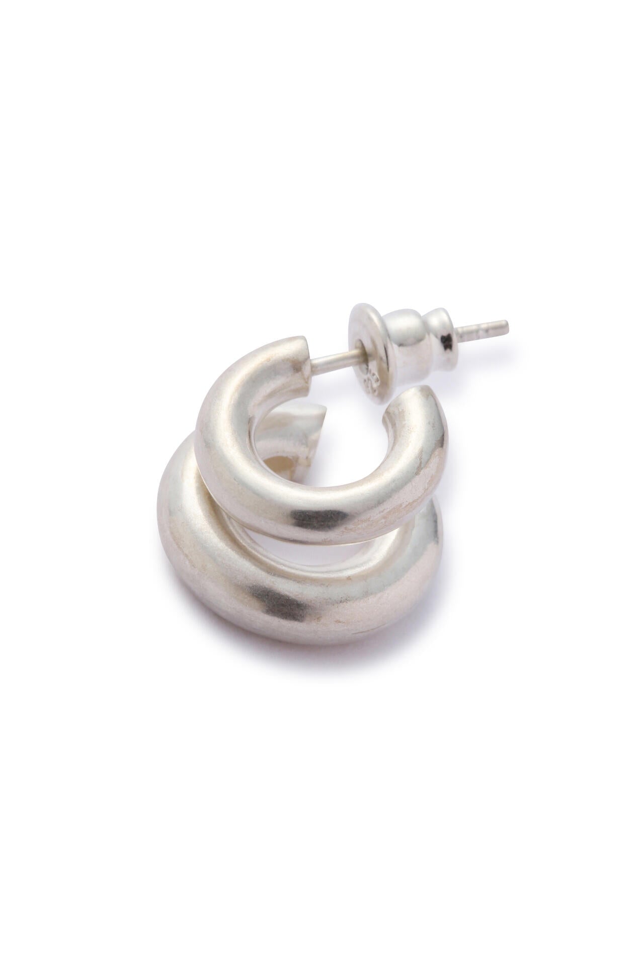 YLEVE / W CIRCLE EARRING /LEFT