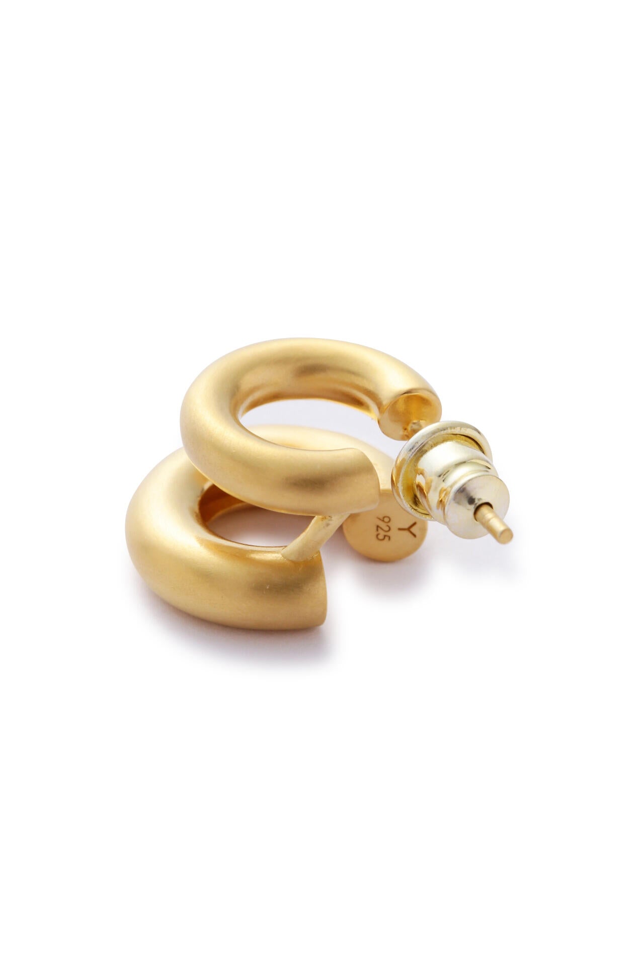 YLEVE / W CIRCLE EARRING /LEFT