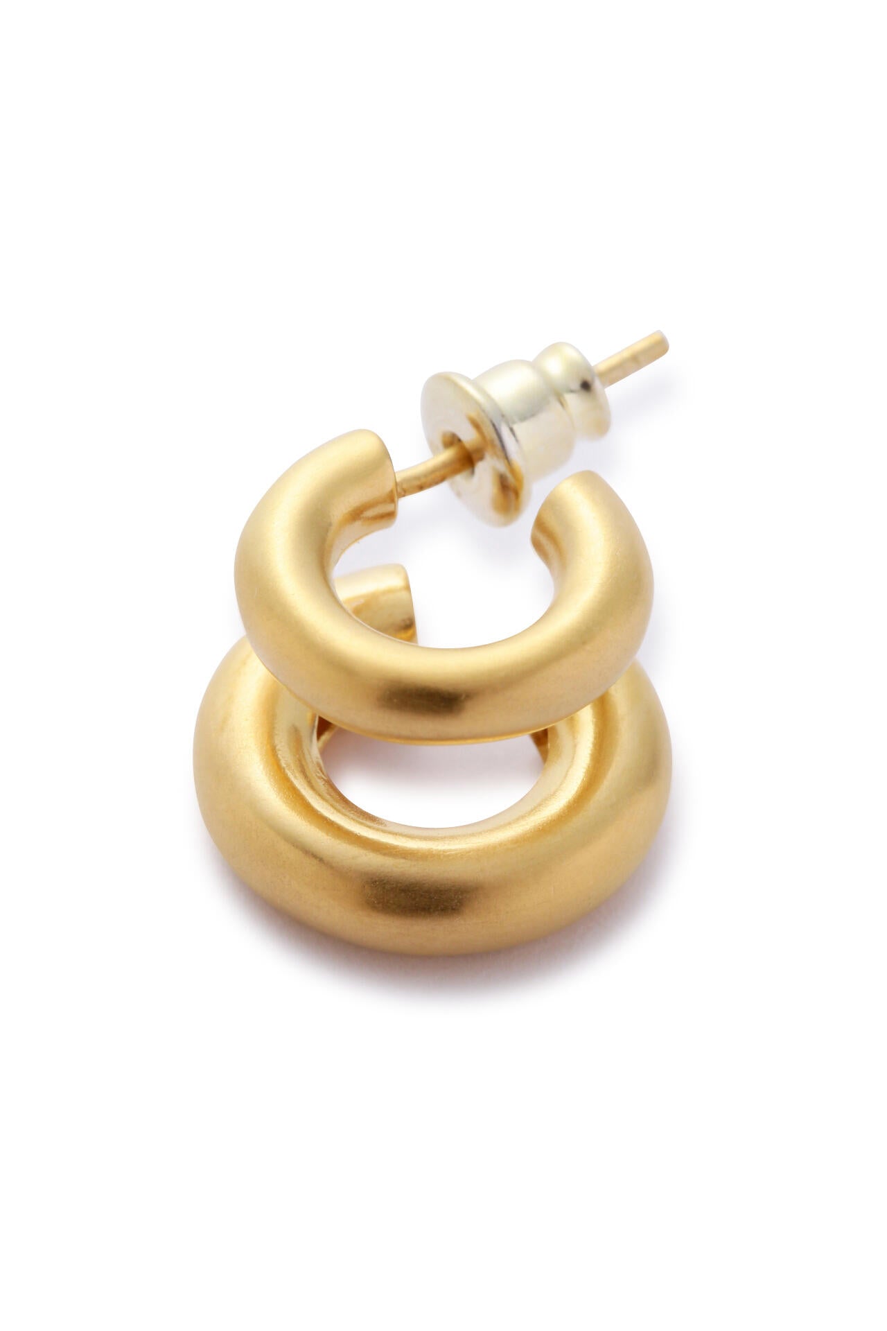 YLEVE / W CIRCLE EARRING /LEFT