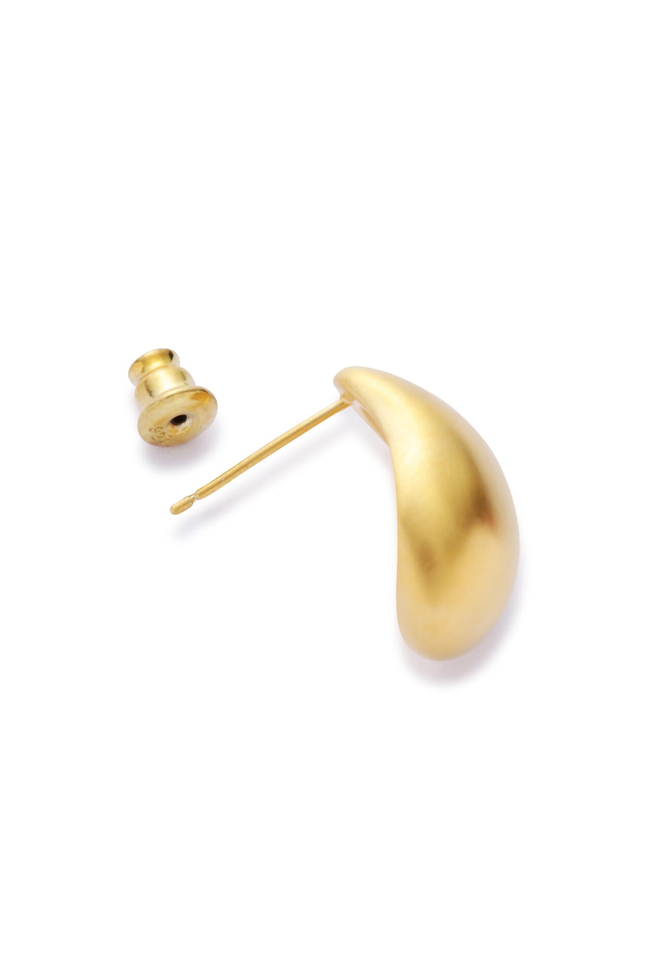 YLEVE / SILVER STONE EARRING