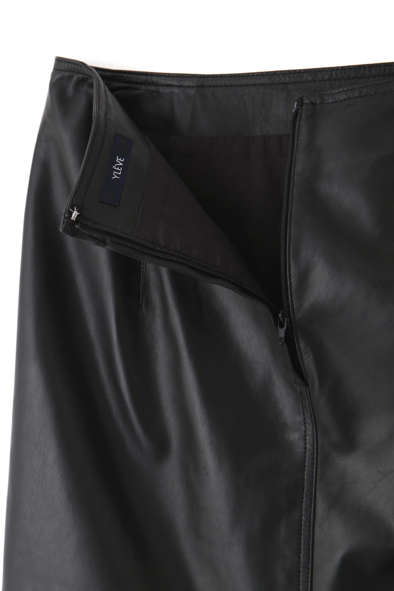YLEVE / GLOVE SHEEP LEATHER SKIRT