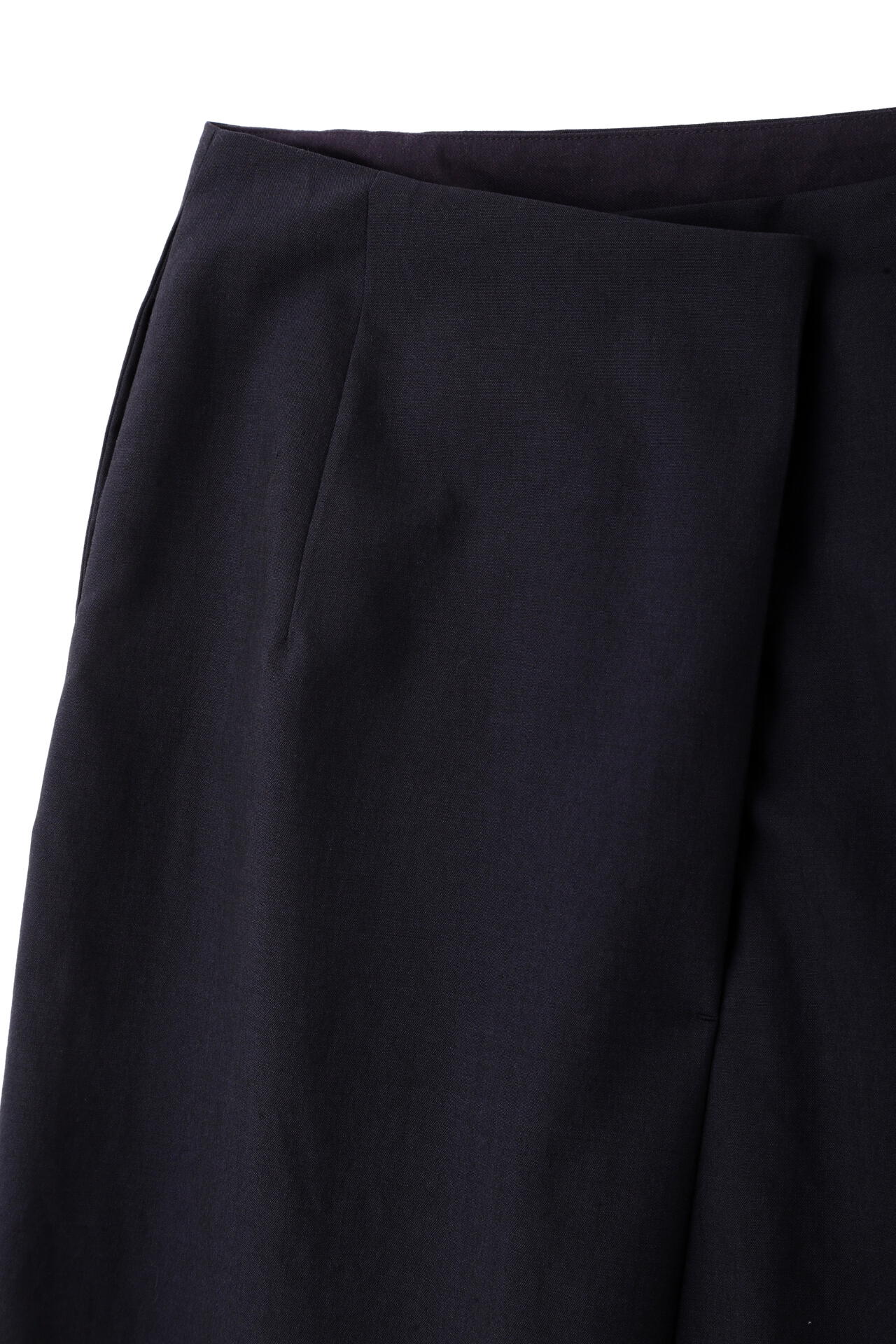 YLEVE / WOOL CHAMBRAY SKIRT
