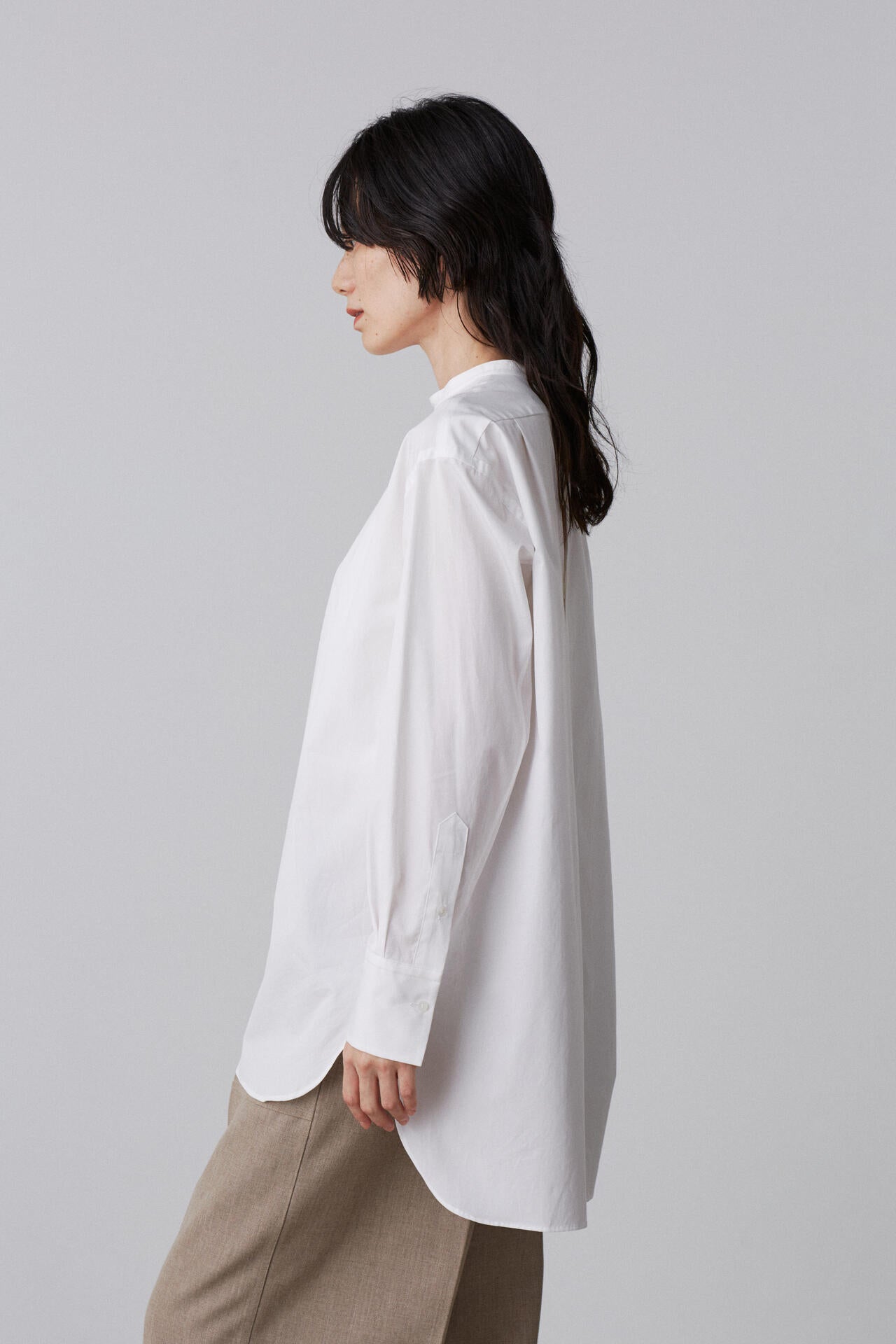 YLEVE / COTTON BROAD PULL OVER SHIRT