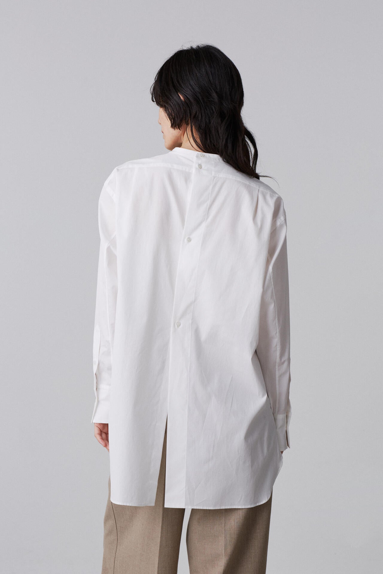 YLEVE / COTTON BROAD PULL OVER SHIRT