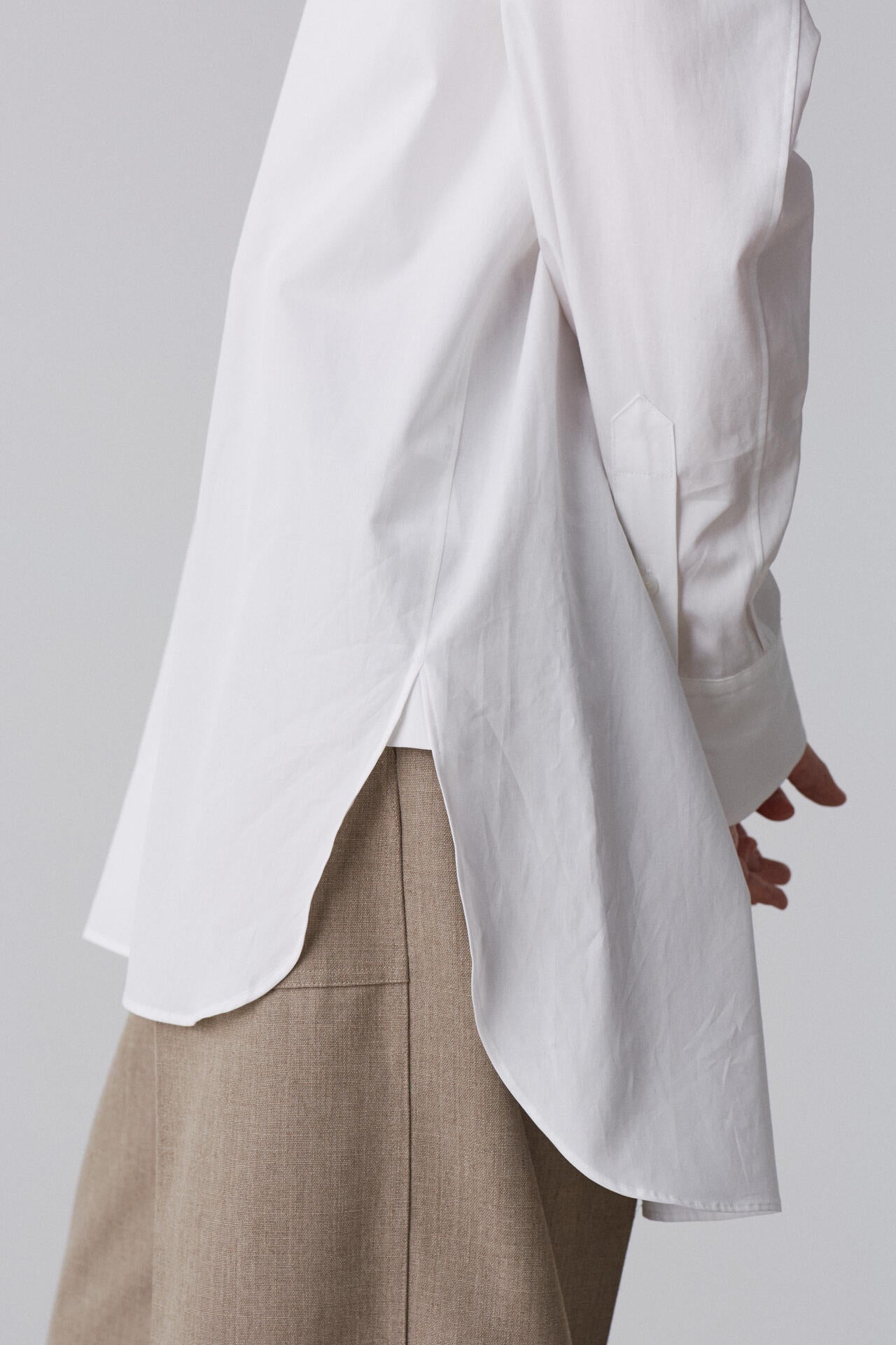 YLEVE / COTTON BROAD PULL OVER SHIRT