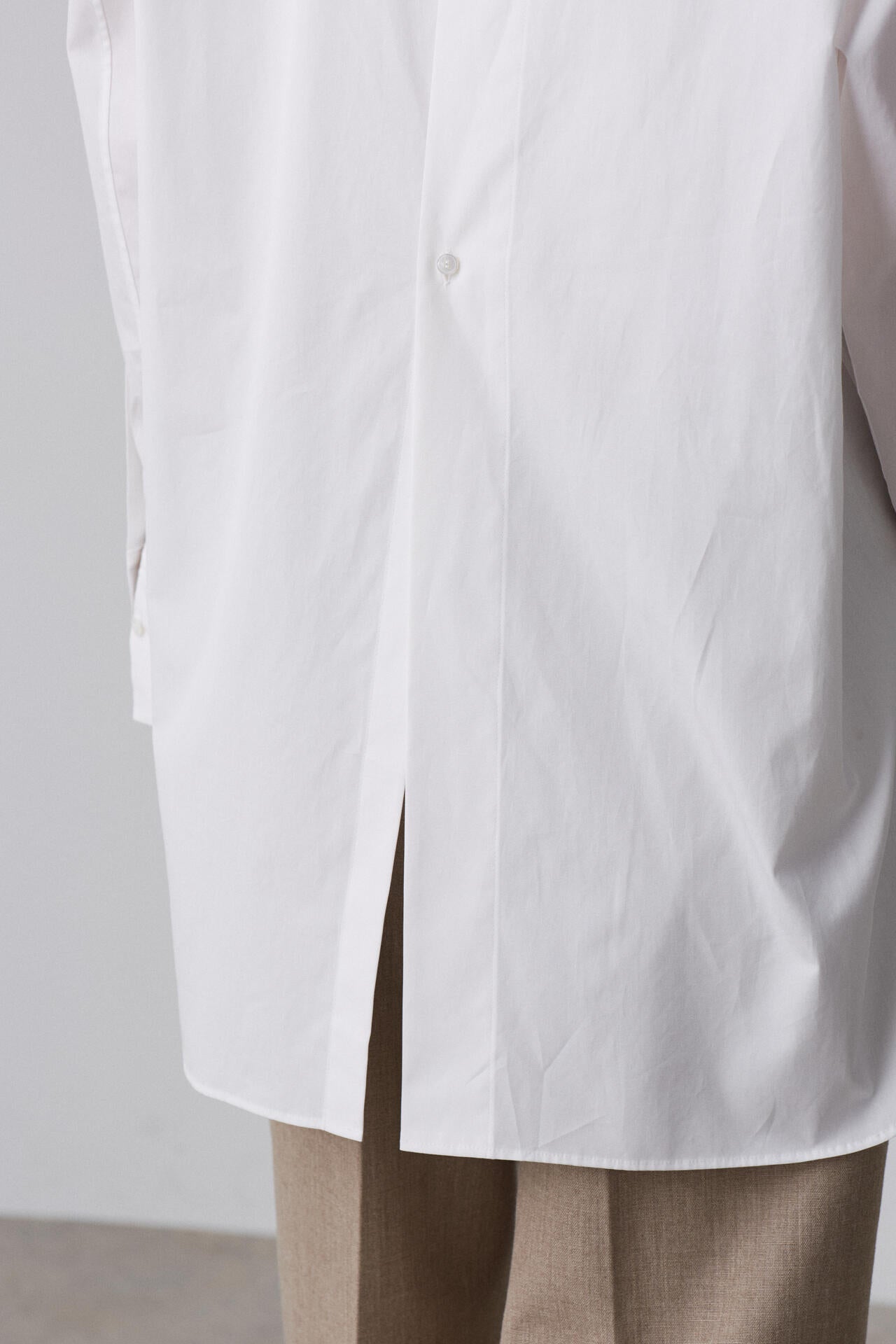 YLEVE / COTTON BROAD PULL OVER SHIRT