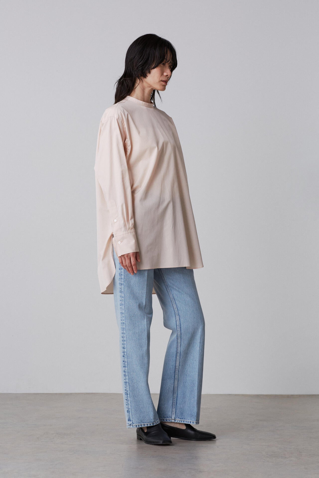 YLEVE / COTTON BROAD PULL OVER SHIRT