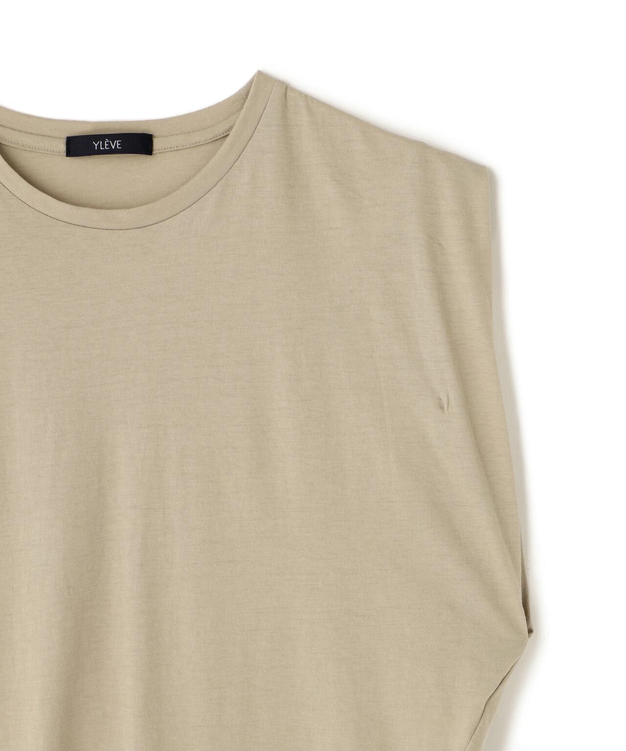 YLEVE / COTTON TWISTED NO SLEEVE PULL OVER