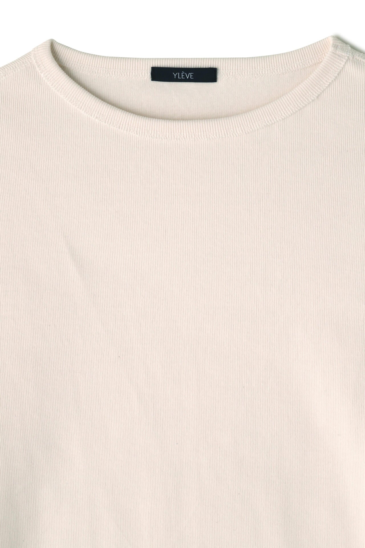 YLEVE / COTTON RIB PULL OVER