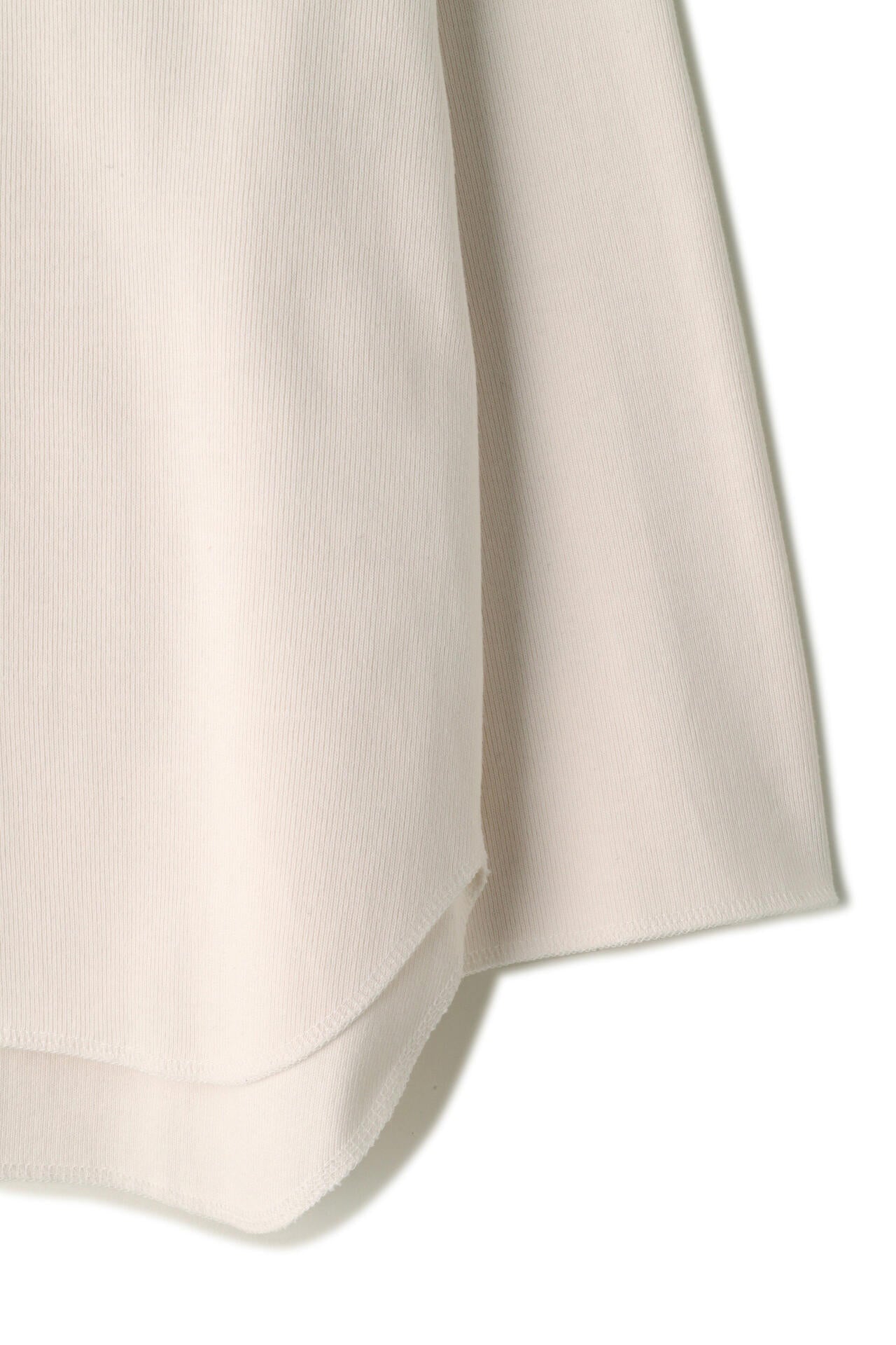 YLEVE / COTTON RIB PULL OVER