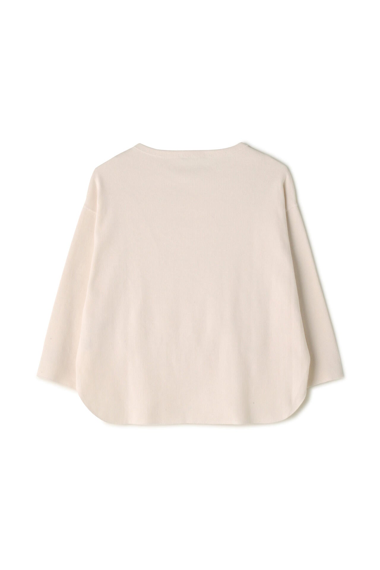 YLEVE / COTTON RIB PULL OVER