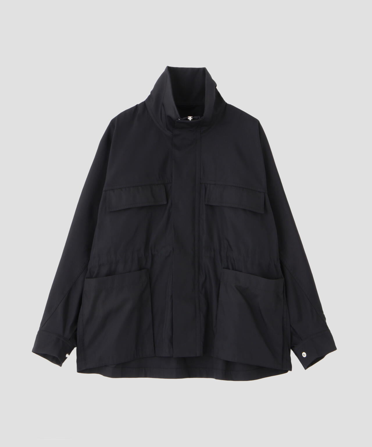 YLEVE / HIGH COUNT DOUBLE TWILL POLYESTER BLOUSON