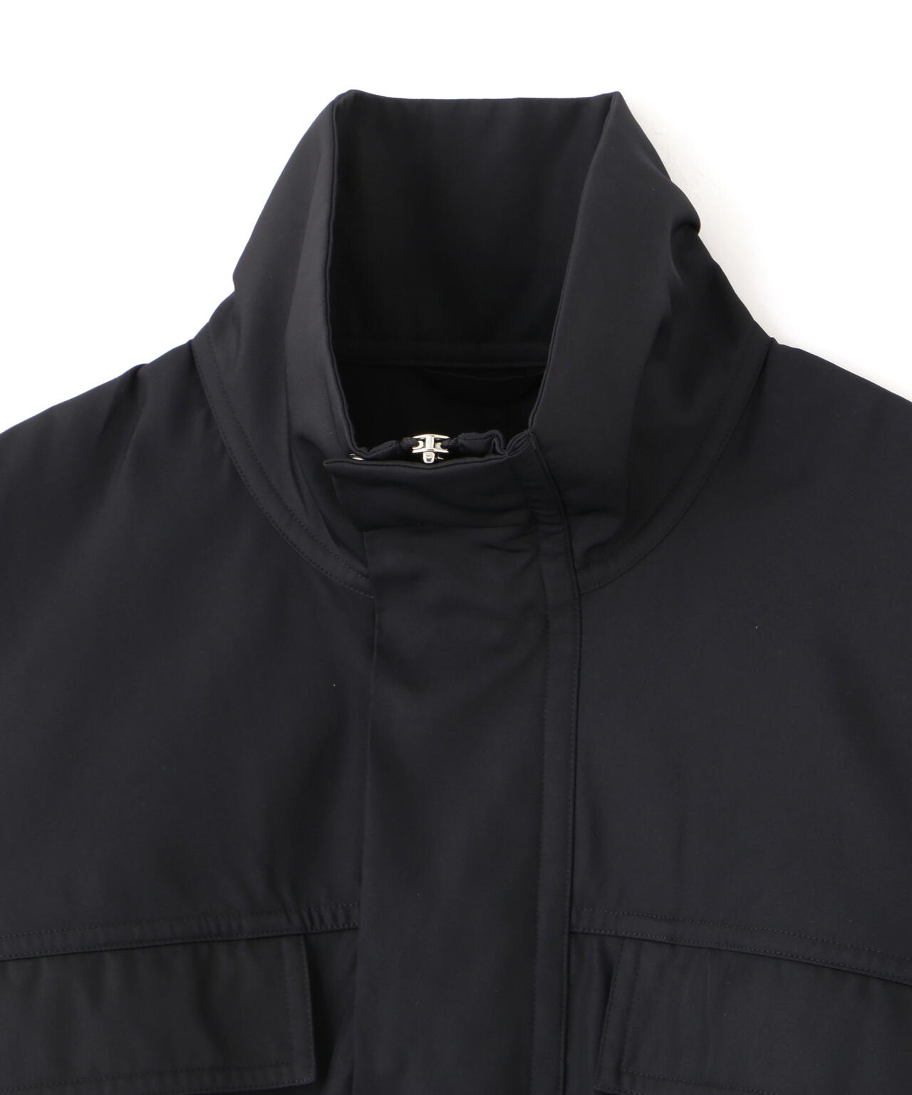 YLEVE / HIGH COUNT DOUBLE TWILL POLYESTER BLOUSON