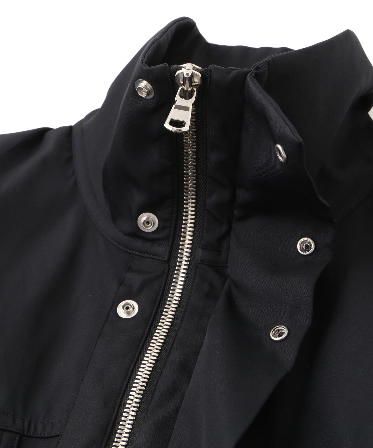 YLEVE / HIGH COUNT DOUBLE TWILL POLYESTER BLOUSON