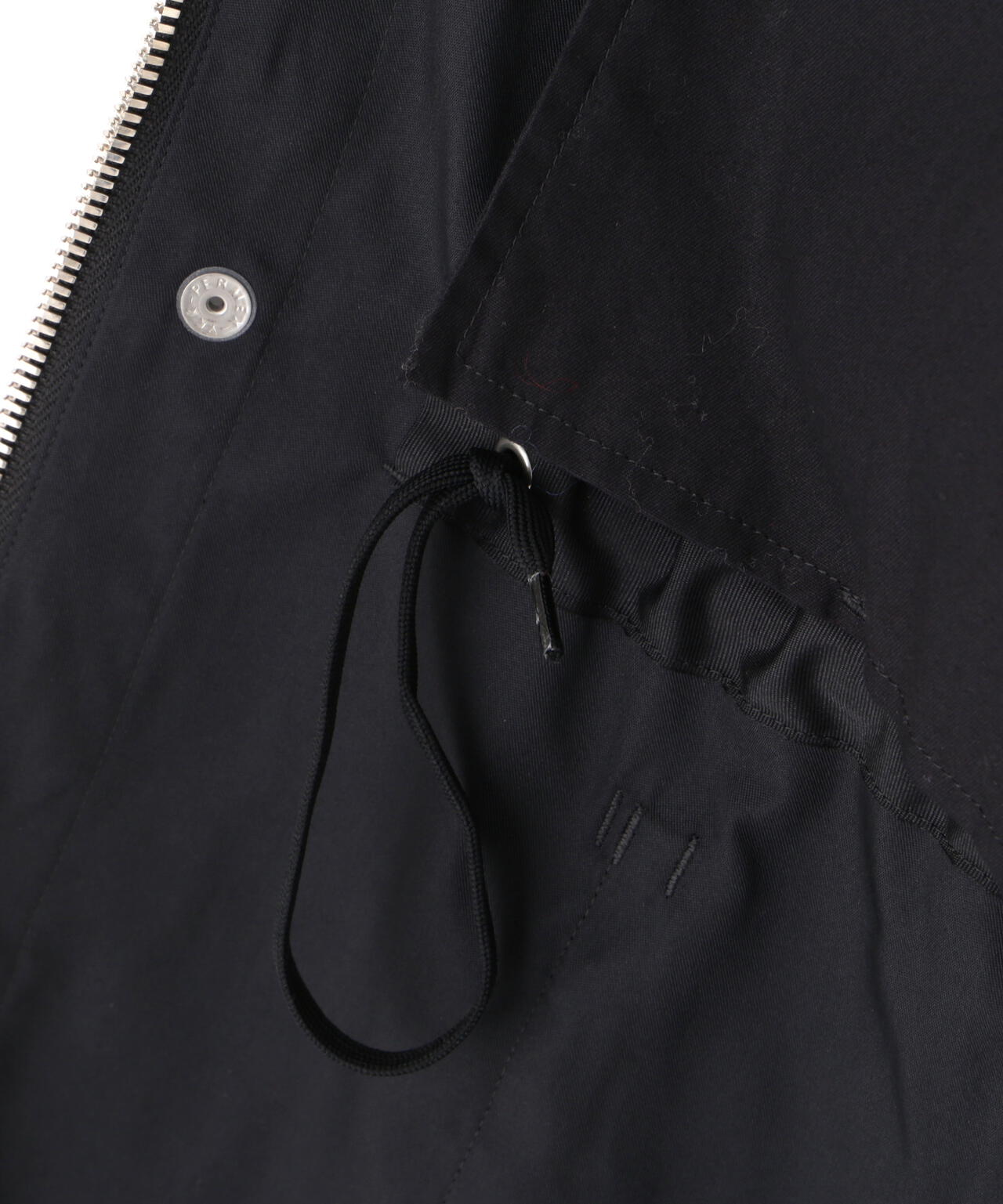 YLEVE / HIGH COUNT DOUBLE TWILL POLYESTER BLOUSON