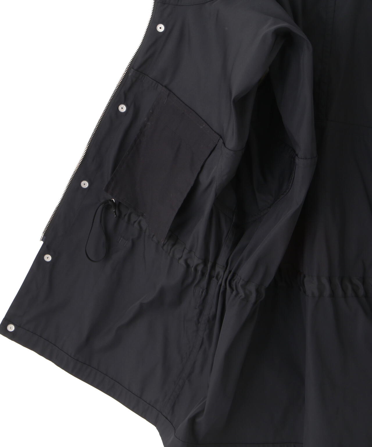 YLEVE / HIGH COUNT DOUBLE TWILL POLYESTER BLOUSON