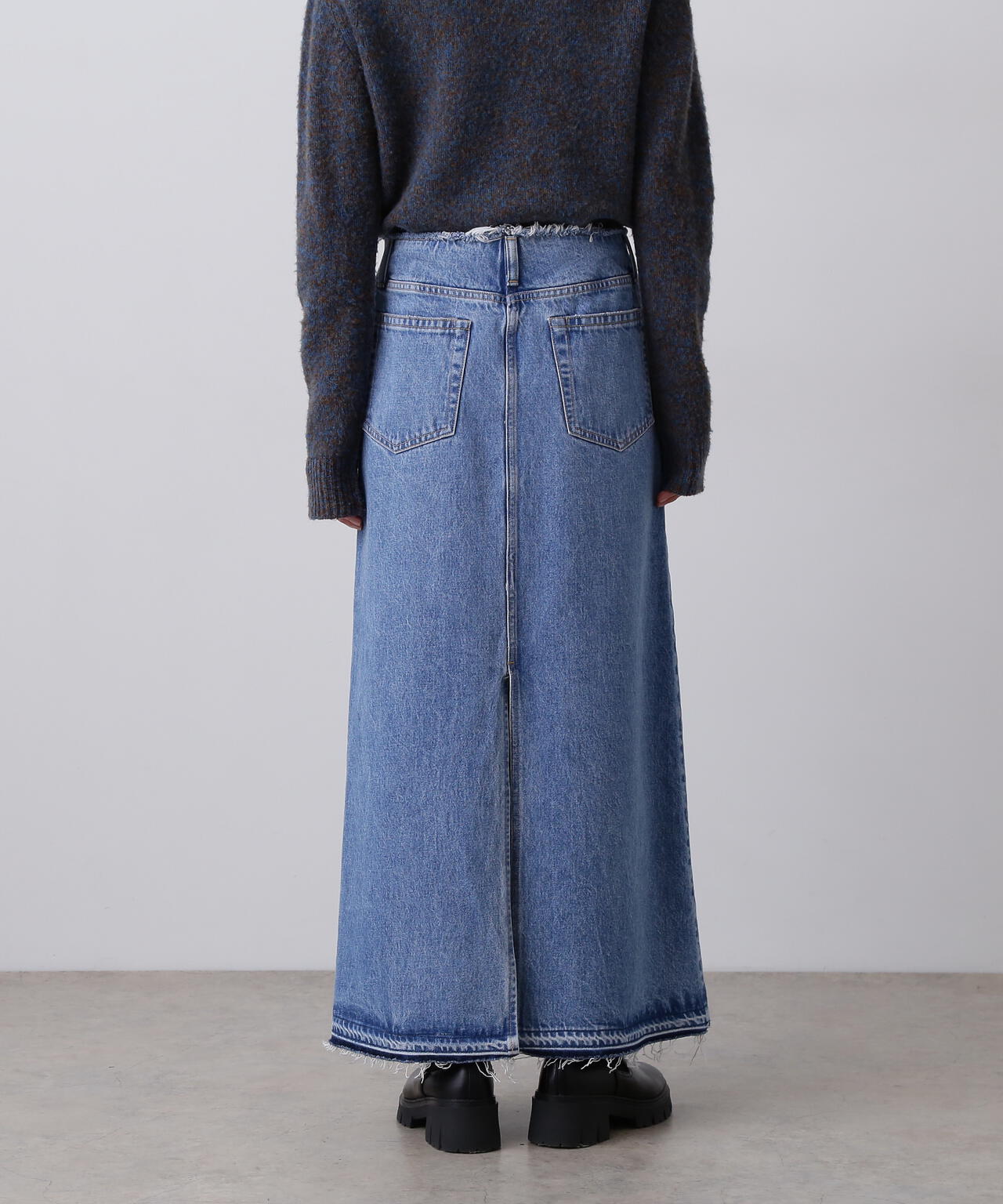 YLEVE / 13.5oz DENIM SKIRT