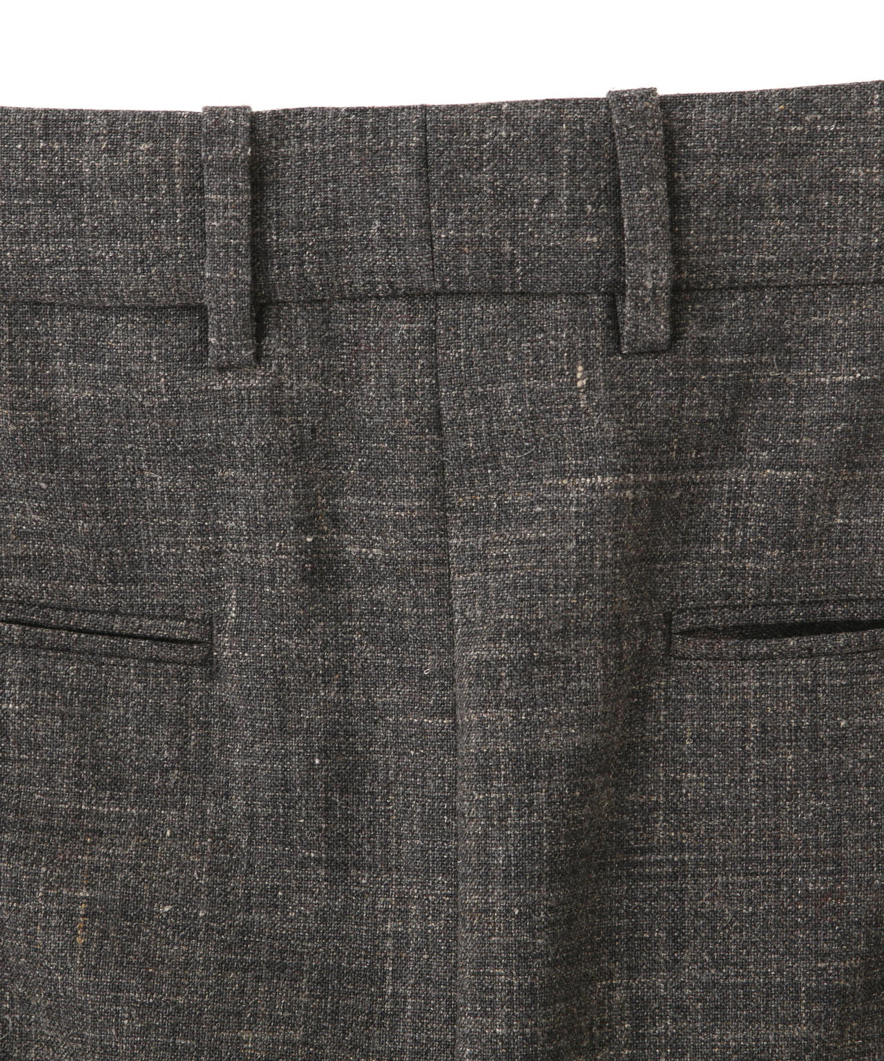 YLEVE / WOOL LINEN WRAP SKIRT