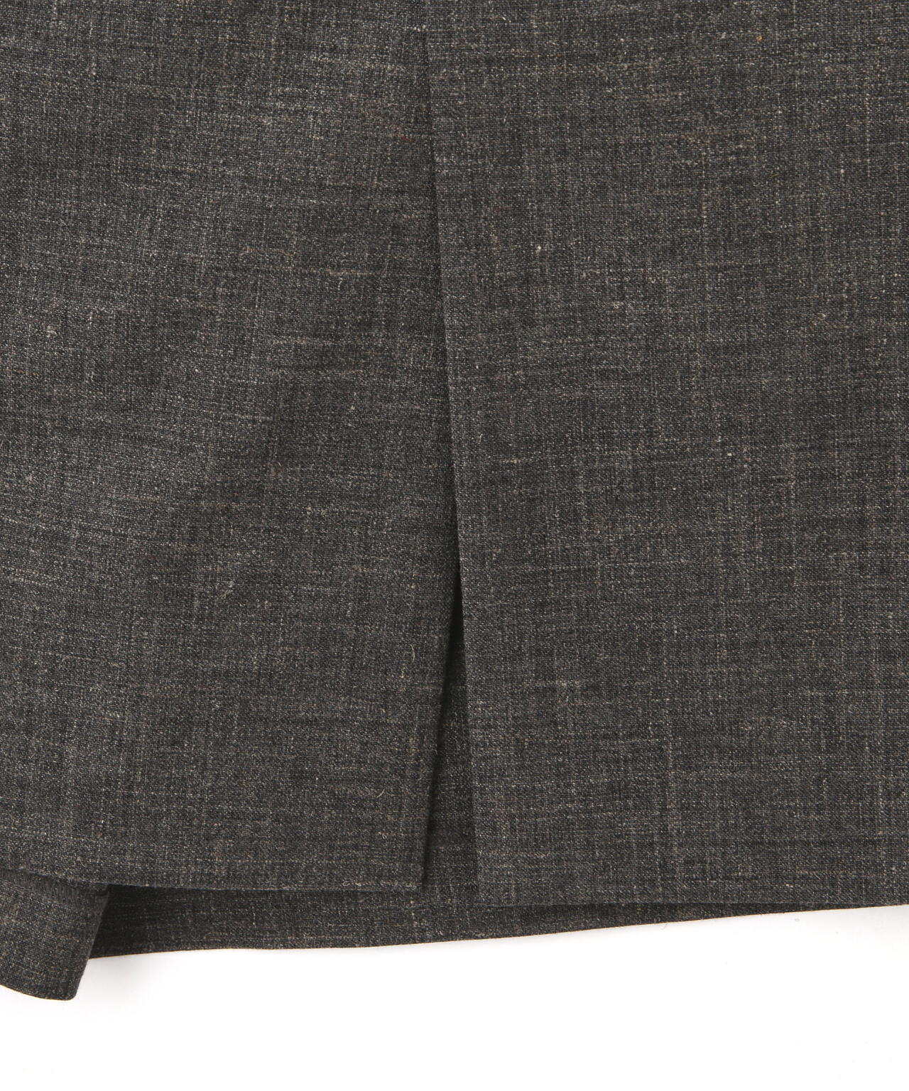 YLEVE / WOOL LINEN WRAP SKIRT