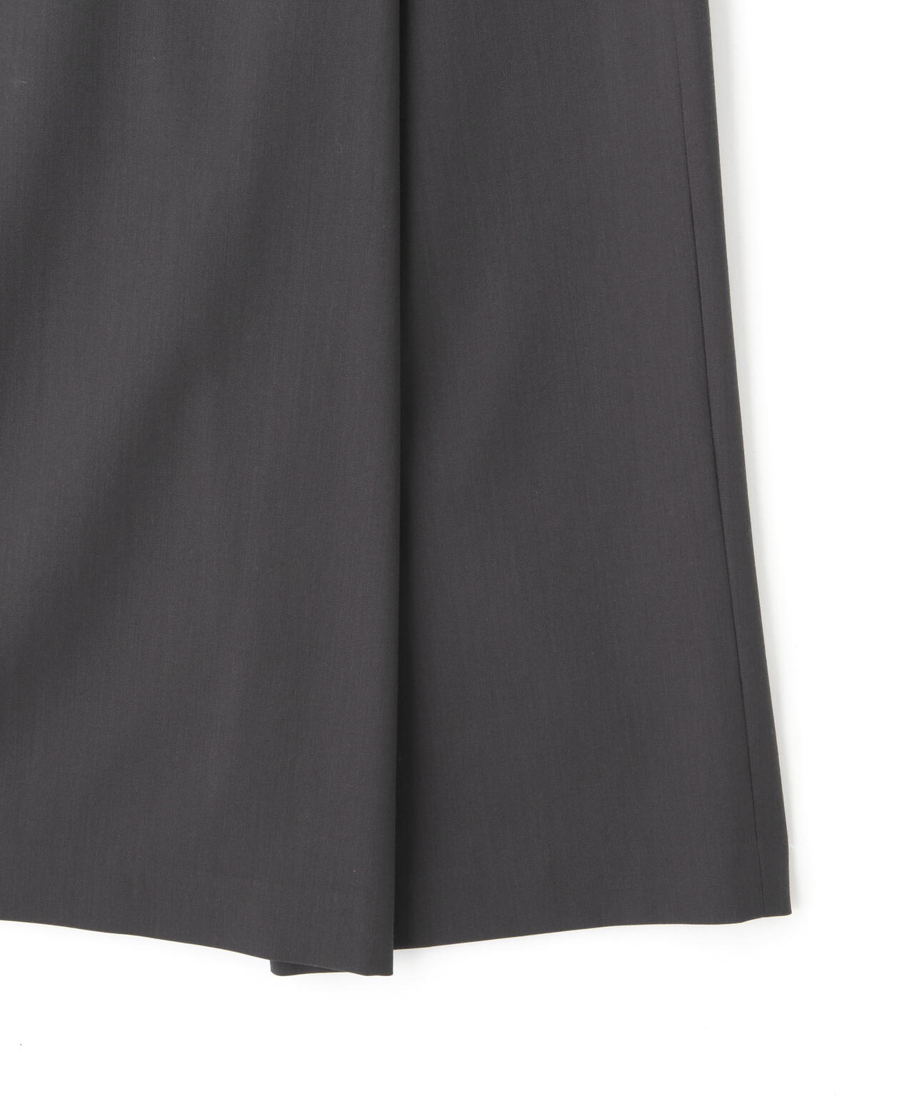 YLEVE / MERINO WOOL TWILL WRAP SKIRT