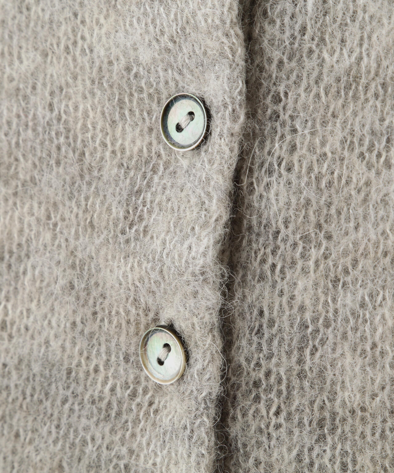 YLEVE / FAIRY ALPACA KNIT HENLY NECK