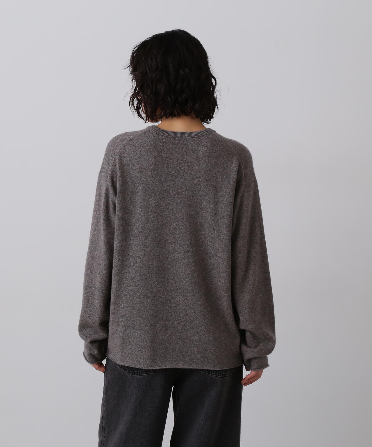YLEVE / CASHMERE KNIT T‐SHIRT