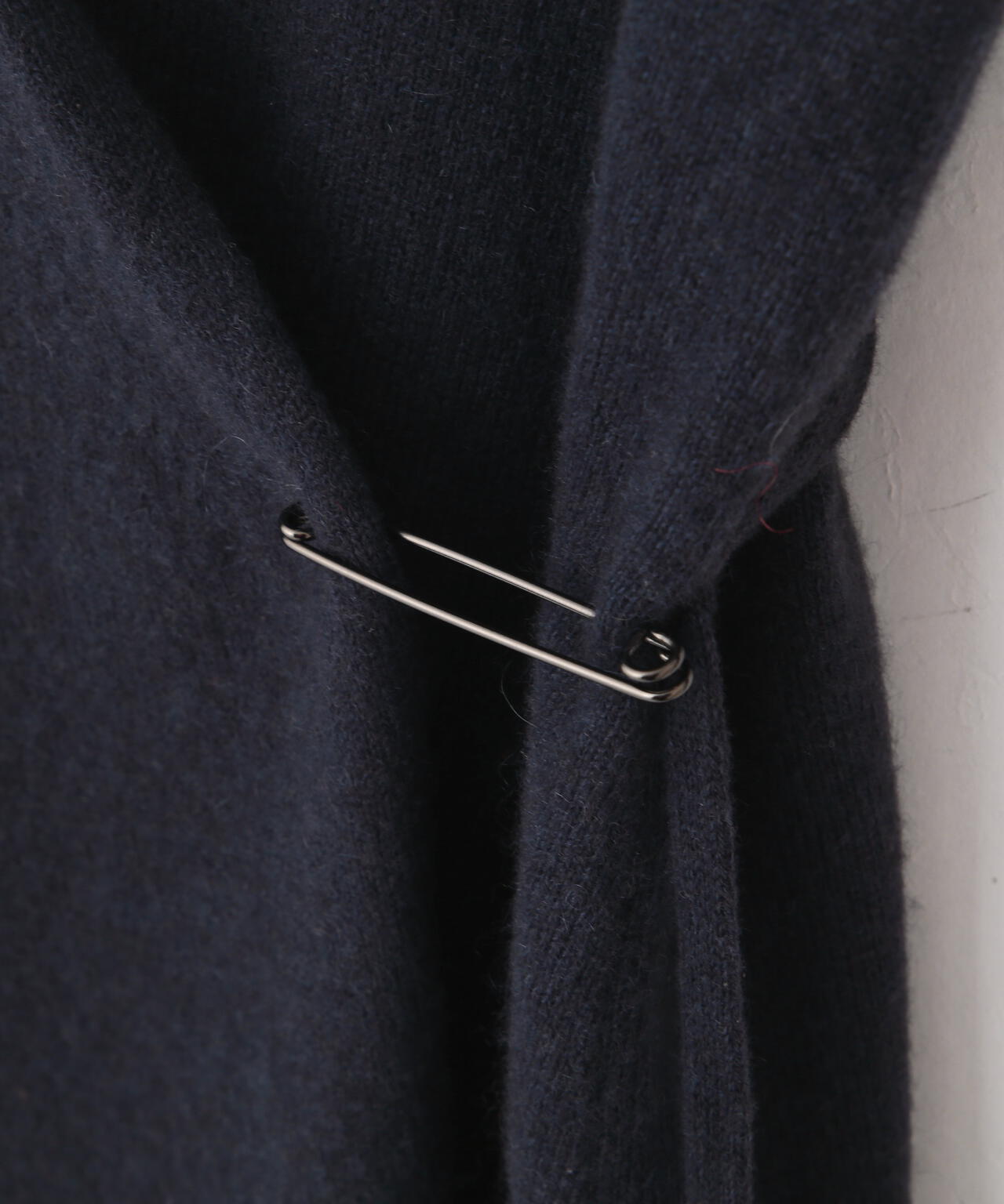 YLEVE / CASHMERE KNIT WRAP CARDIGAN