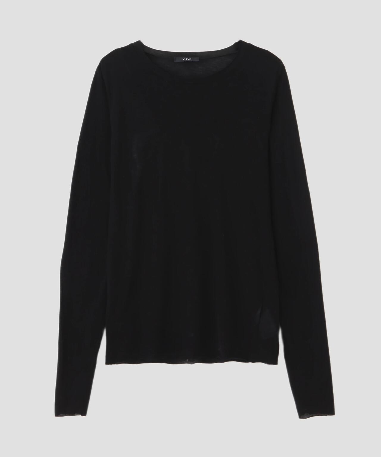 YLEVE / COTTON SUPER HIGH-TWISTED BIO PULL OVER