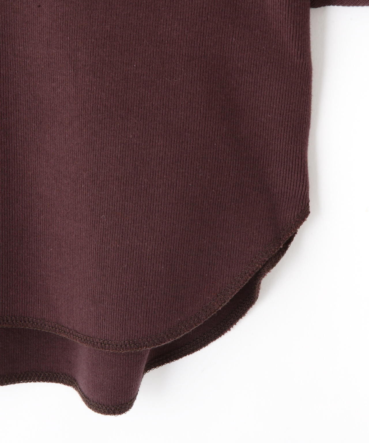 YLEVE / COTTON RIB PULL OVER