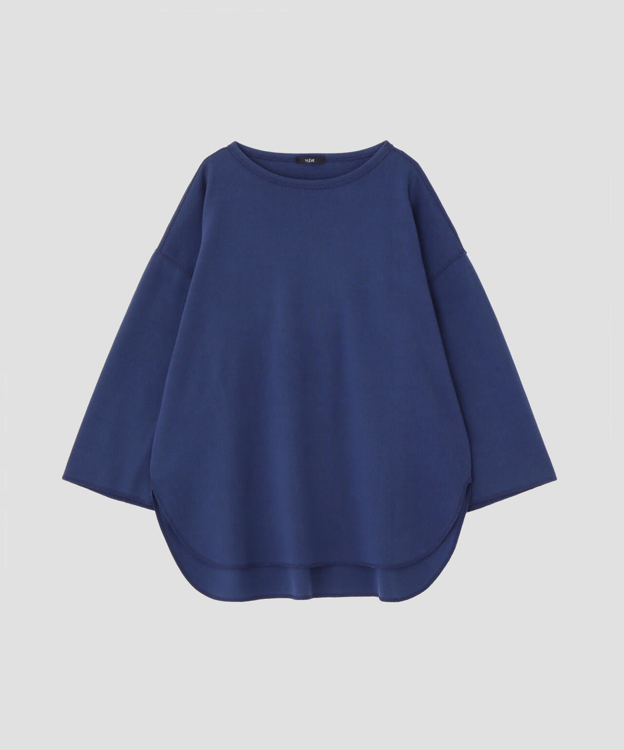 YLEVE / COTTON RIB PULLOVER BIG