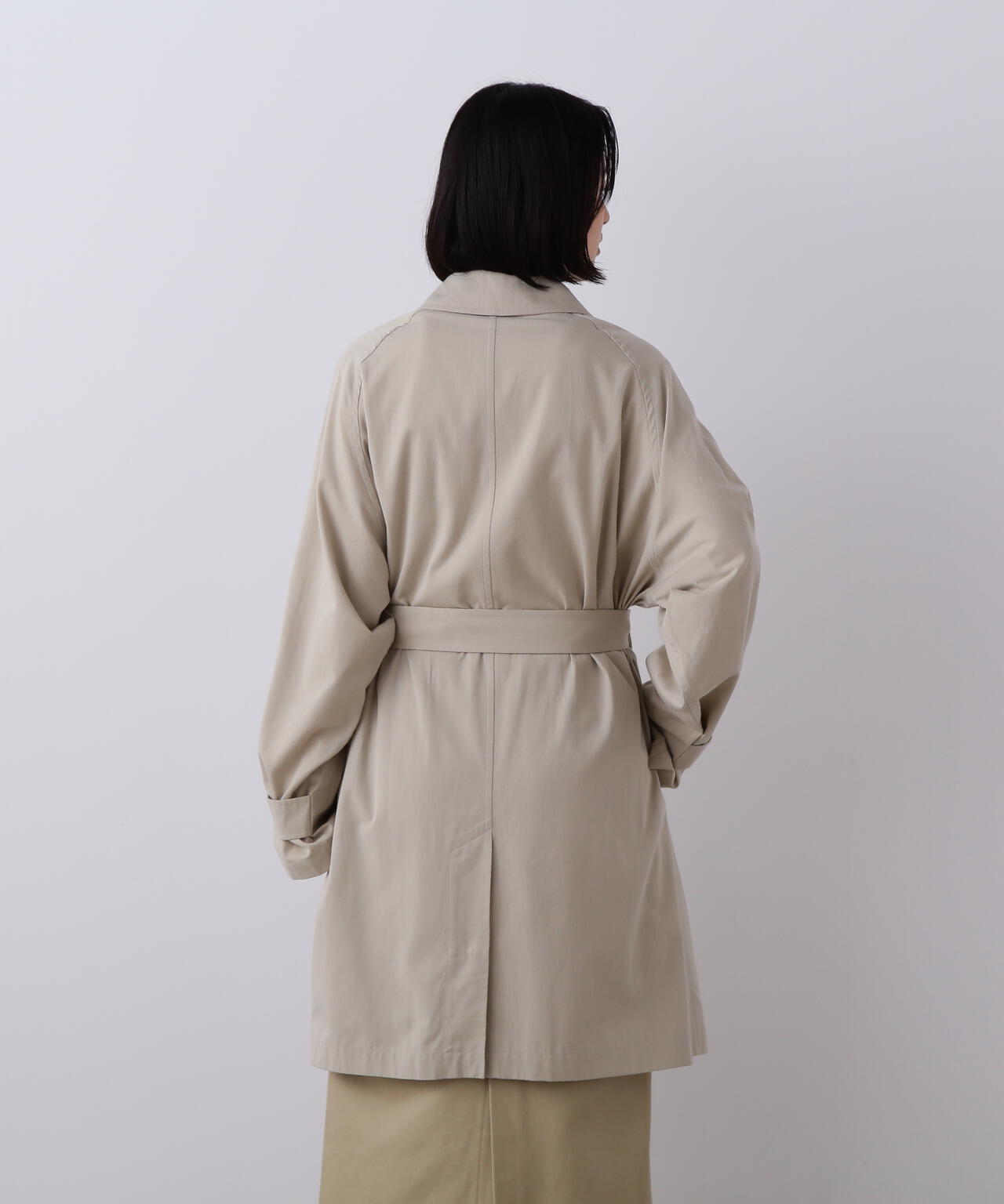 YLEVE / COTTON BREND CHAMBRAY COAT