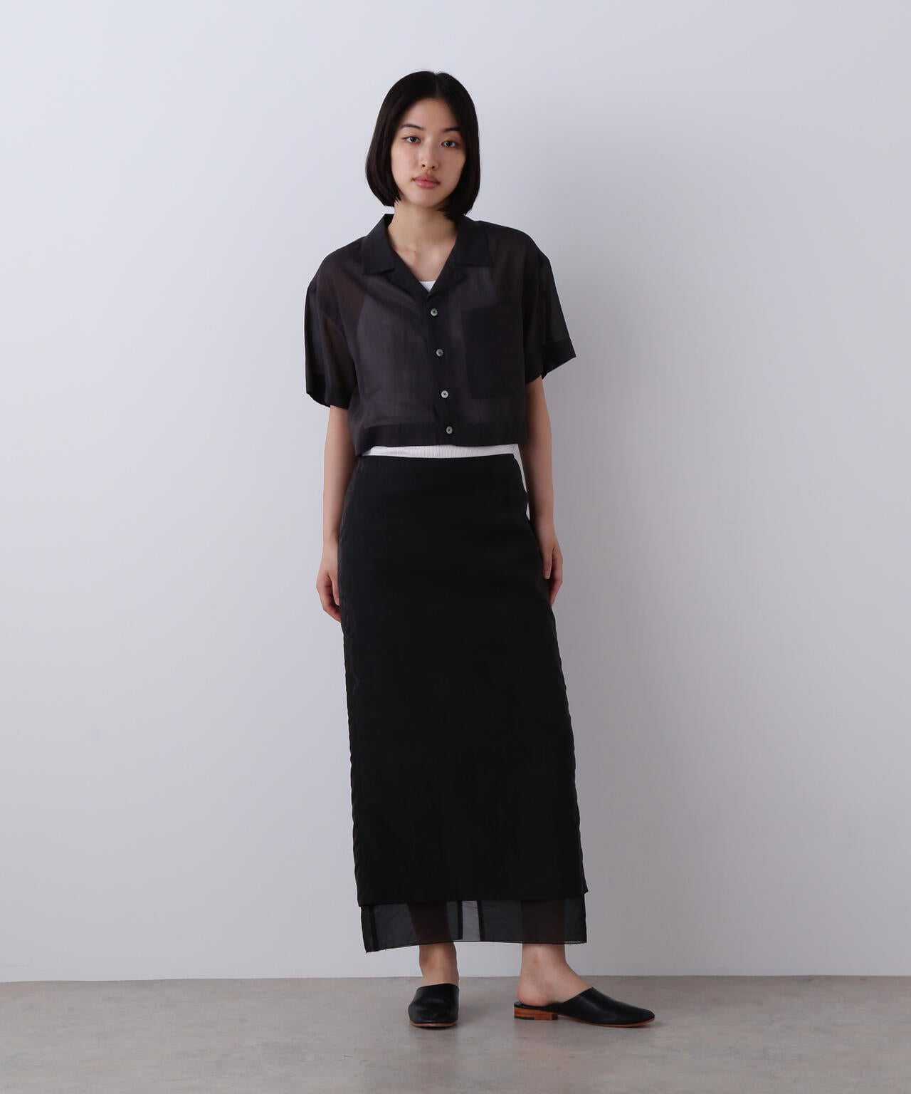 YLEVE / FIBRIL LAYERED SKIRT
