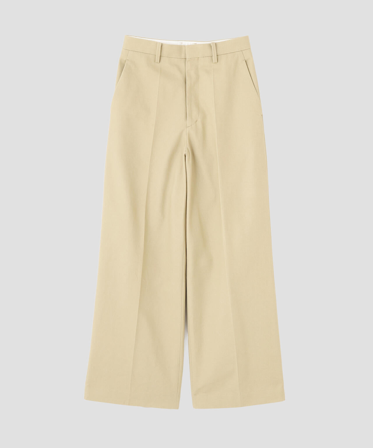 YLEVE / FINX COTTON CHINO TROUSERS
