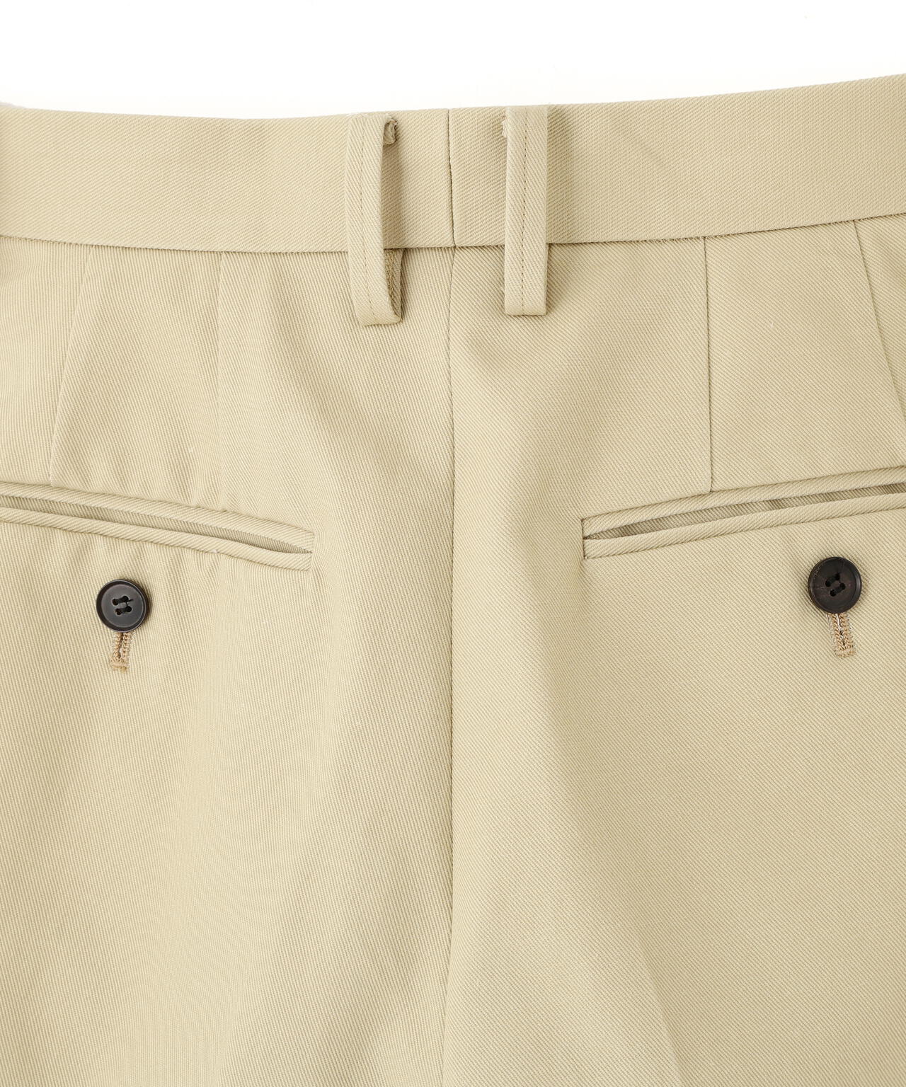 YLEVE / FINX COTTON CHINO TROUSERS