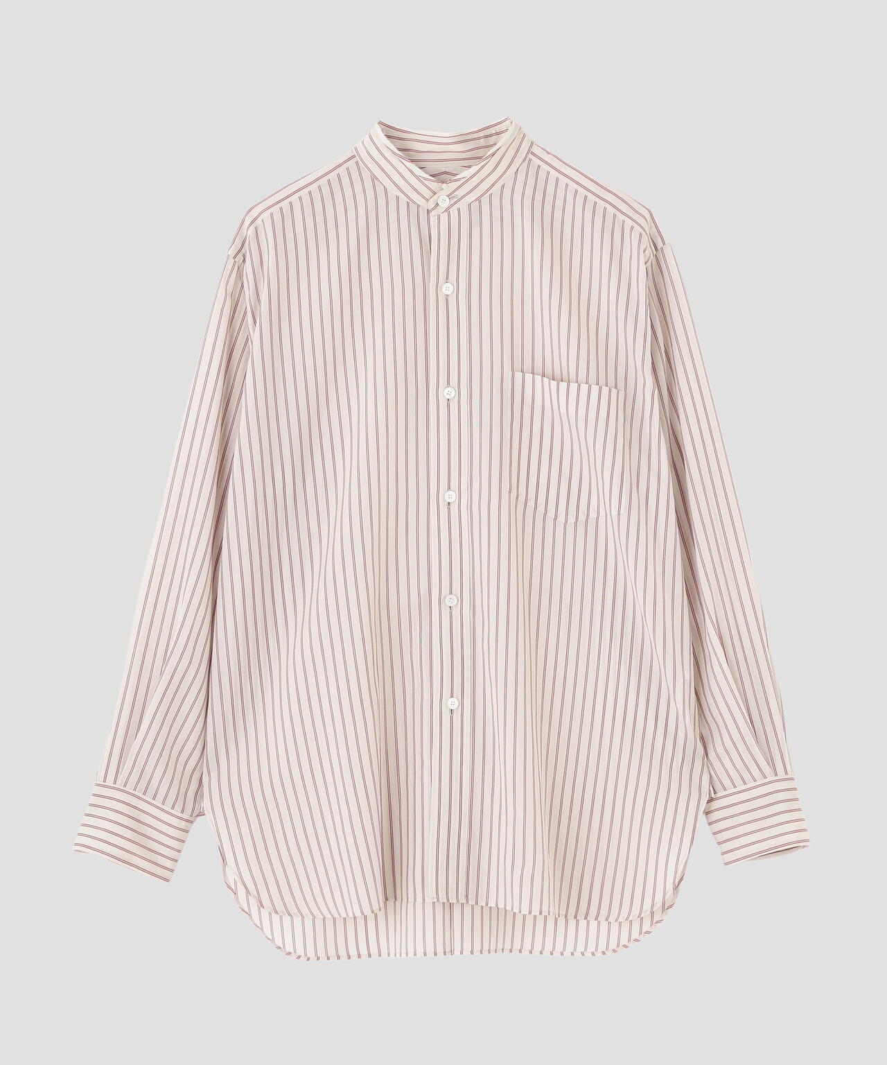 YLEVE / ACETATE CUPRA STRIPE SHIRT