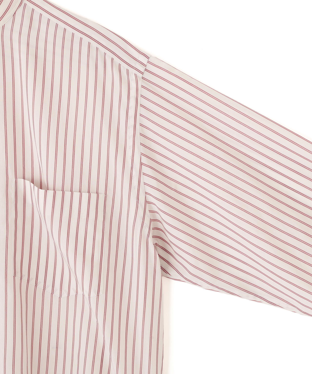 YLEVE / ACETATE CUPRA STRIPE SHIRT