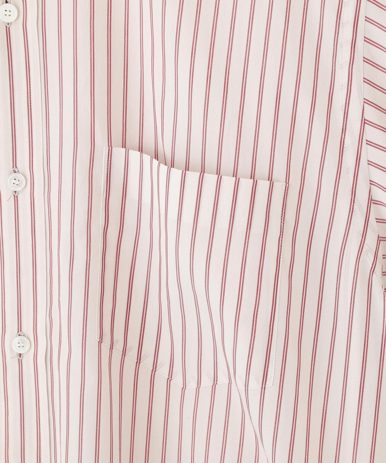 YLEVE / ACETATE CUPRA STRIPE SHIRT