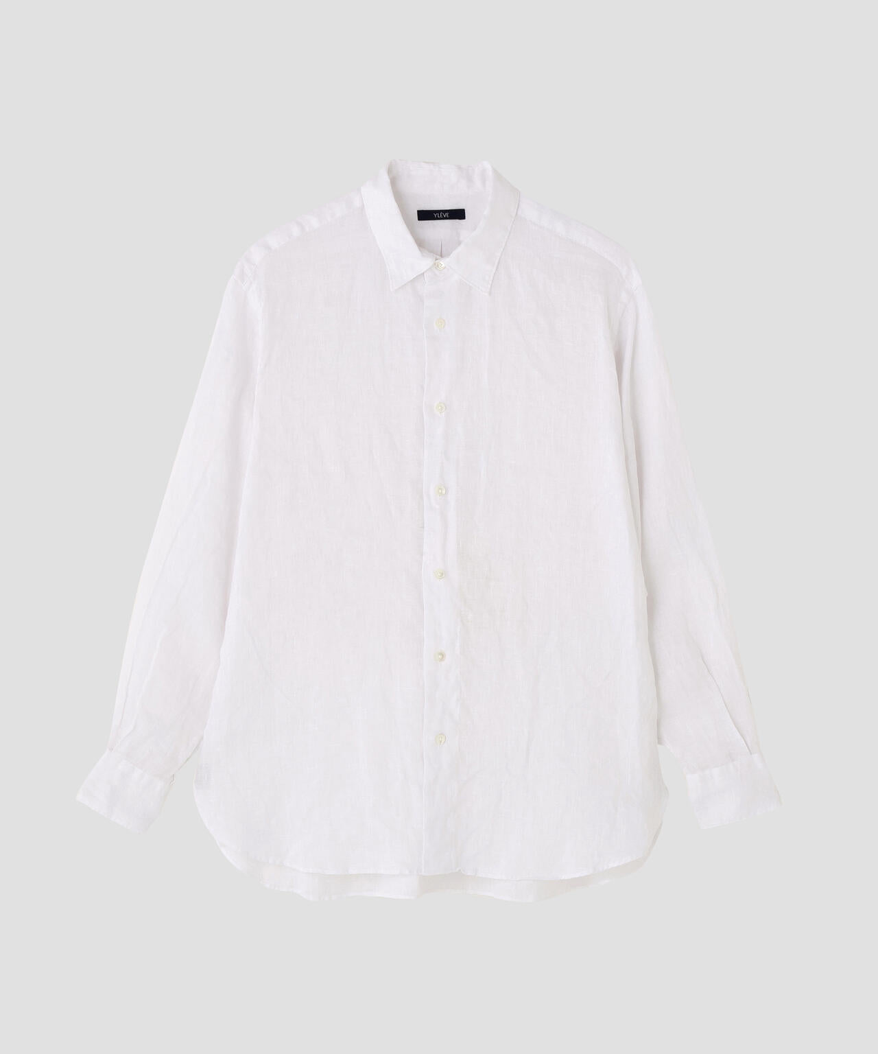 YLEVE / LINEN BROADCLOTH SHIRT