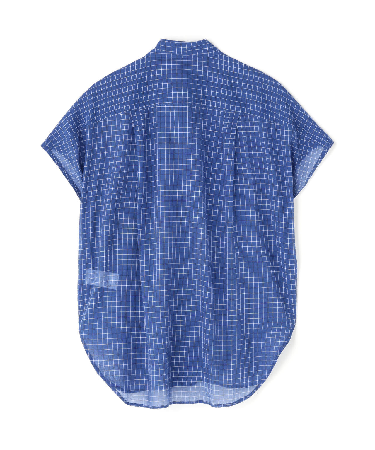 YLEVE / COTTON SILK CHECK SHIRT