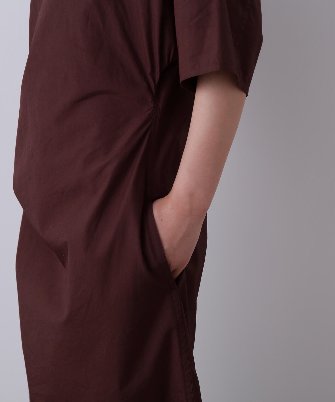 YLEVE / FINX COTTON WEATHER ASYMMETRY ONE PIECE