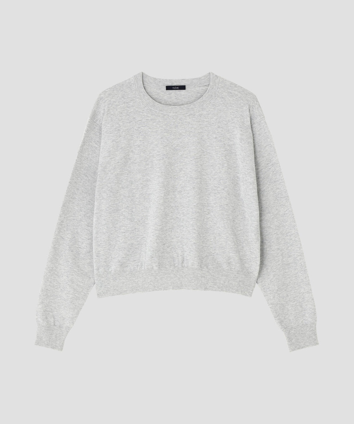 YLEVE / COTTON KNIT PULLOVER