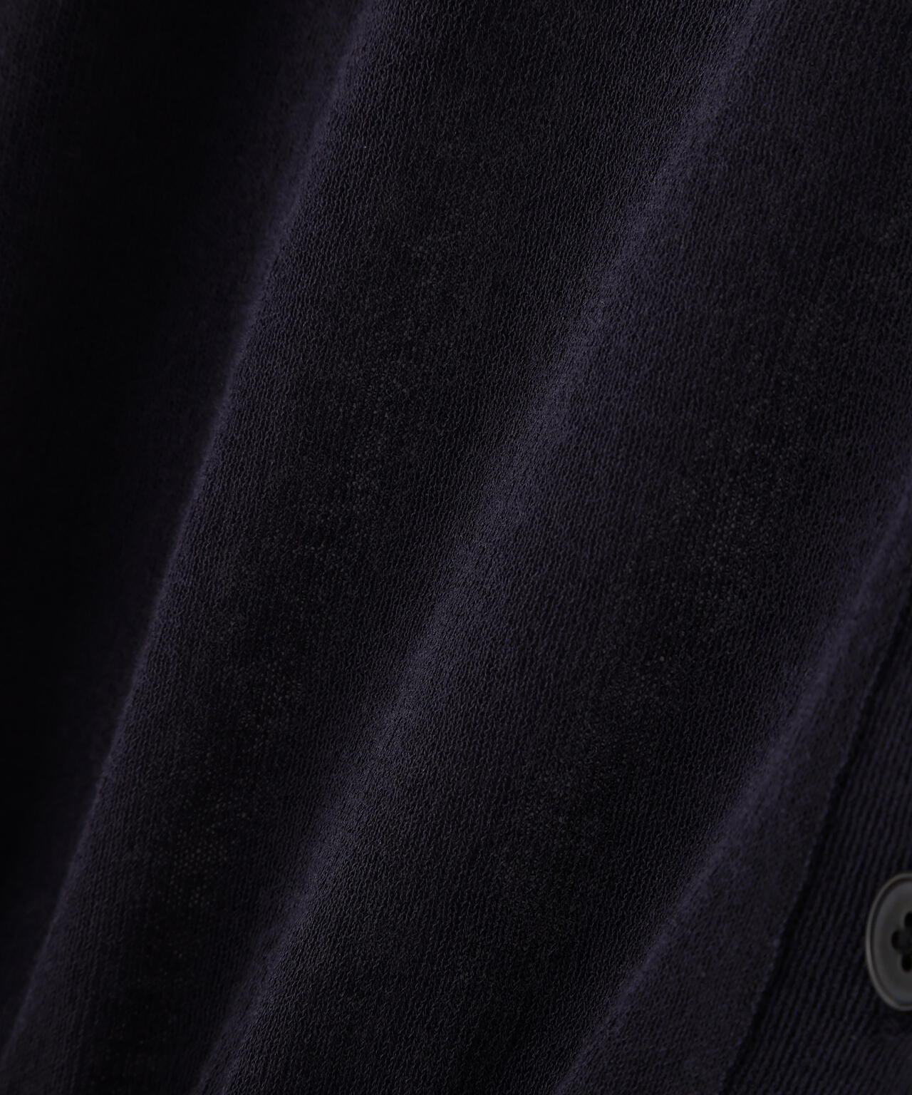 YLEVE / SHEER RIB KNIT CARDIGAN