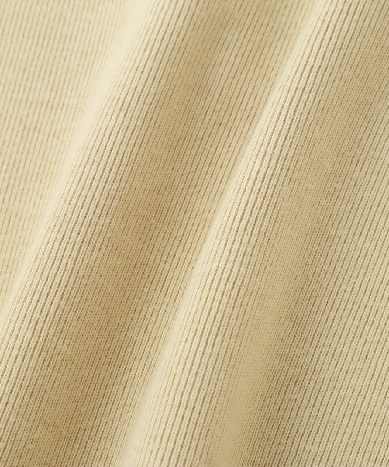 YLEVE / COTTON RIB PULLOVER