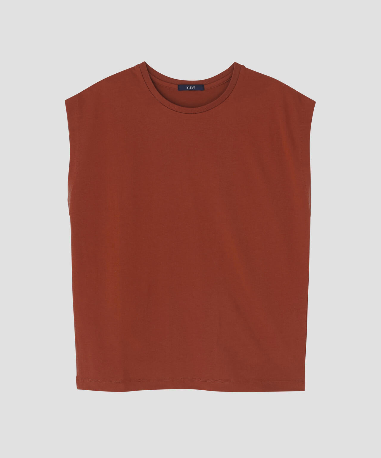 YLEVE / ORGANIC COTTON BIO SLEEVELESS T-SHIRT