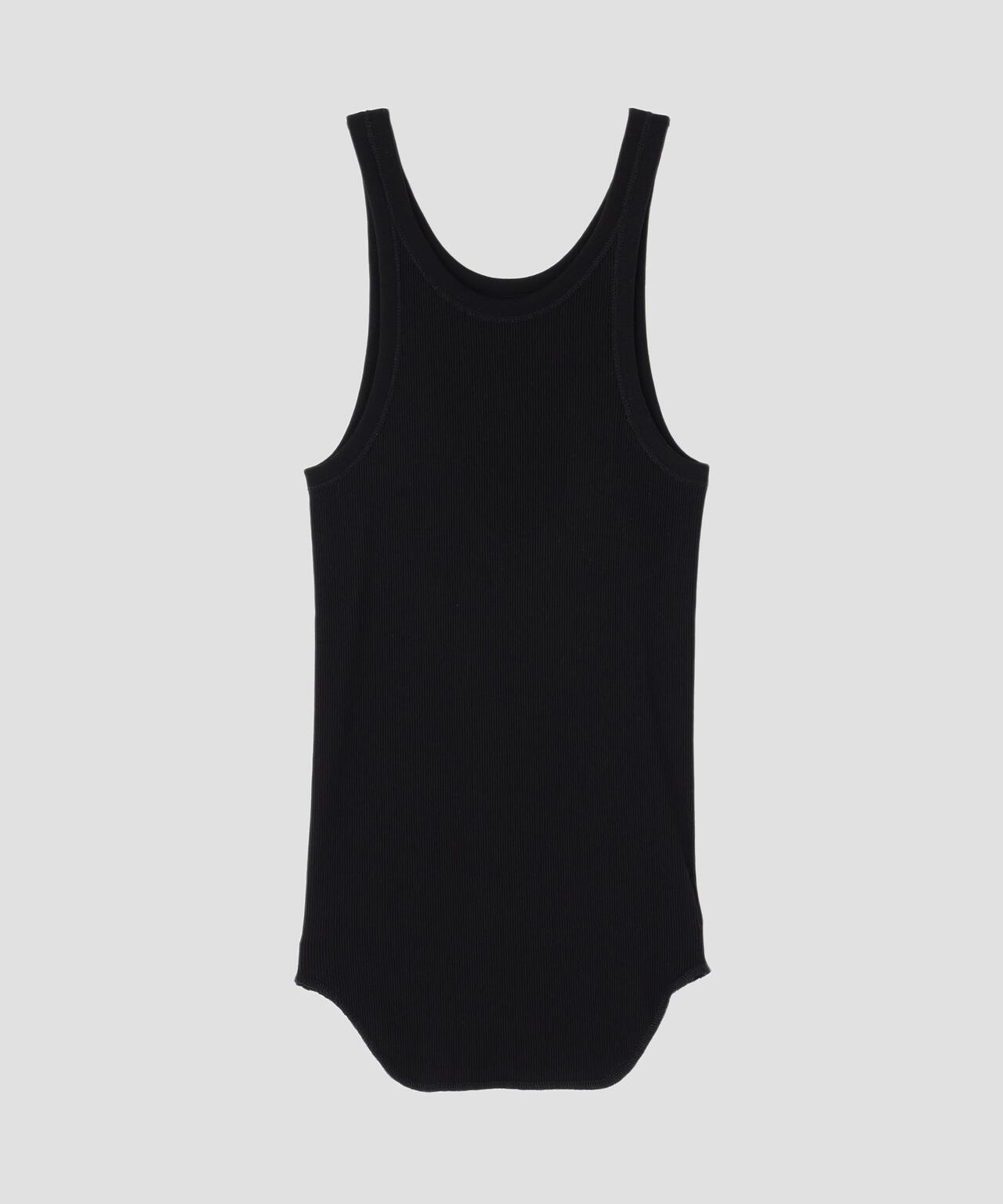YLEVE / ORGANIC COTTON LOOP-WHEELED RIB TANK TOP